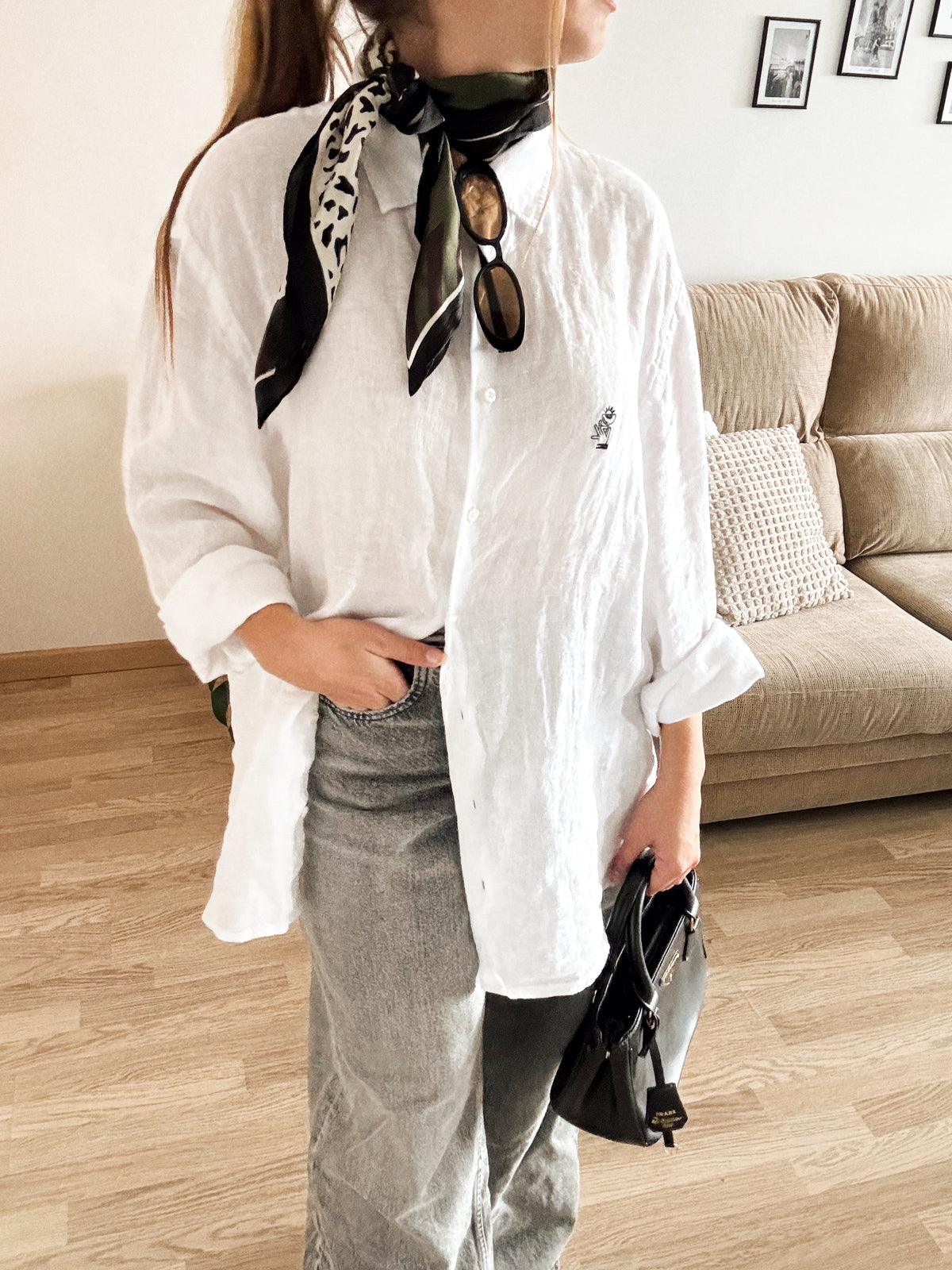 Camisa Blanca Lino