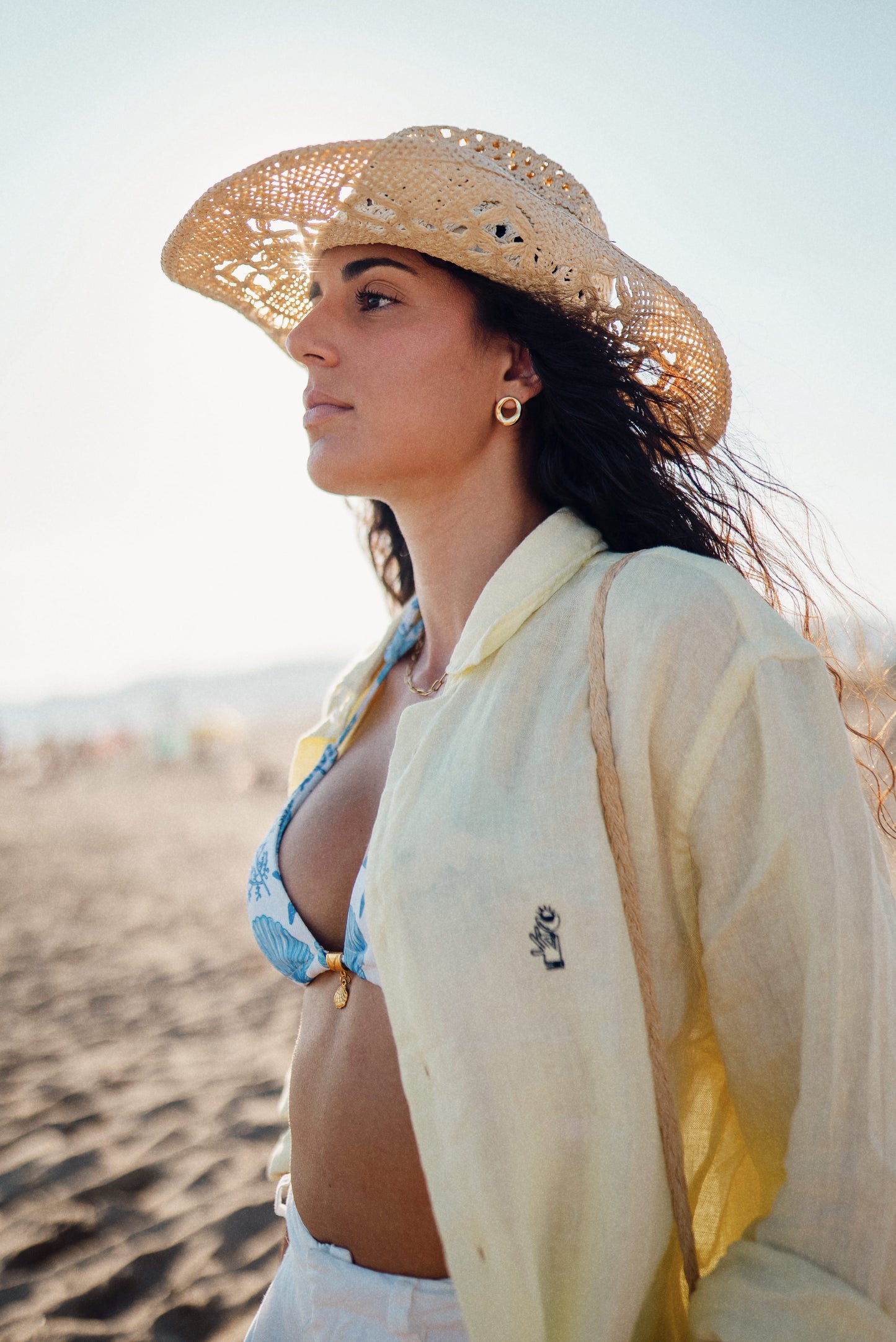 Camisa Merengue Sunset Lino