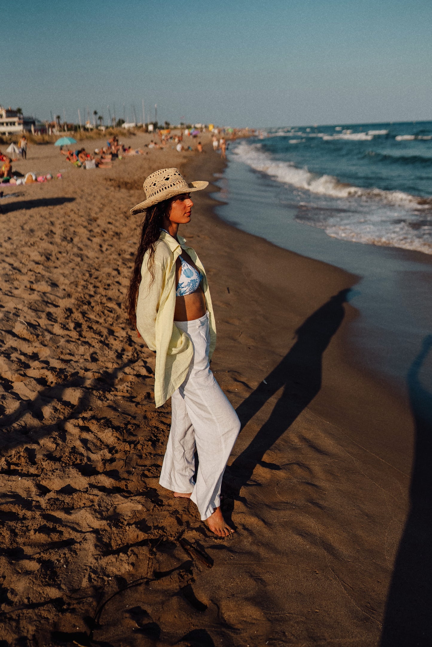 Camisa Merengue Sunset Lino